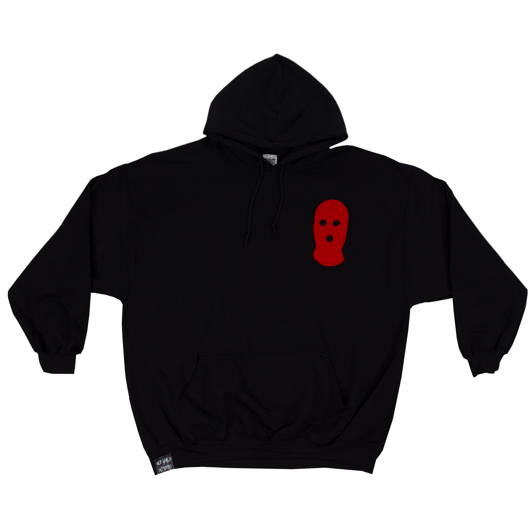 Red Ski Mask Hoodie image 0